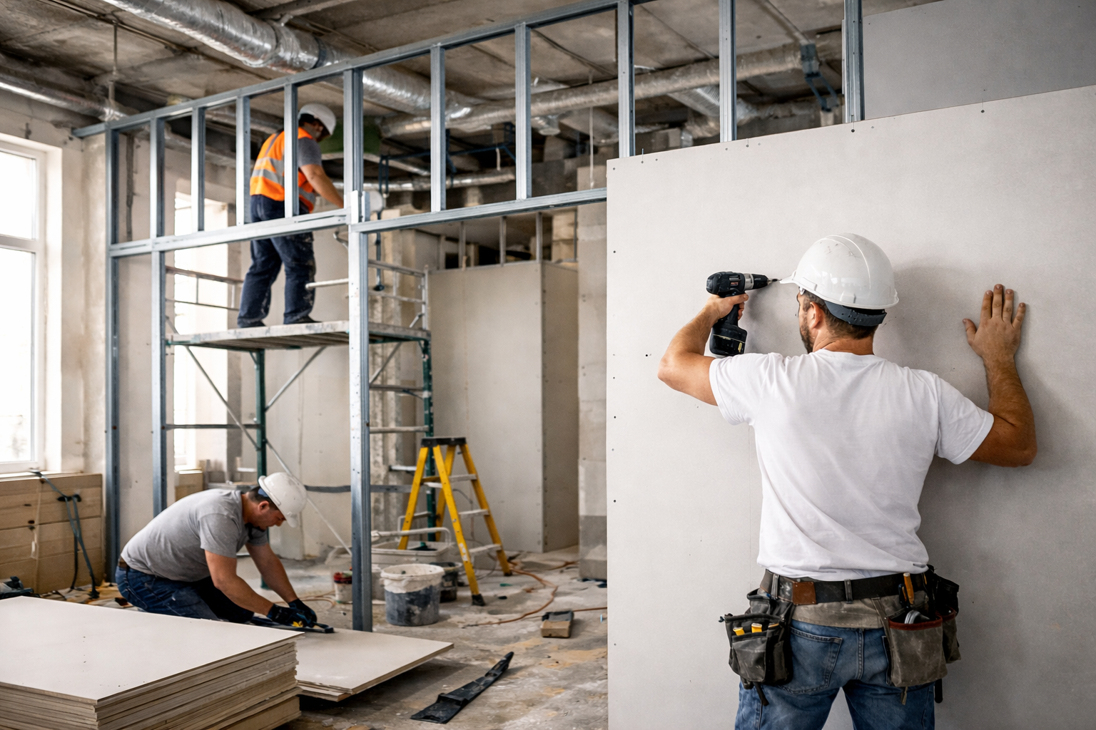 Trockenbauarbeiten in Berlin